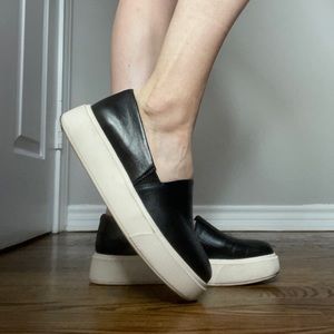 Vince Camuto slip on platform loafer